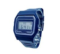 BDM - Montre Classique Casiopea Original pour Hommes, Femmes, Filles ou garçons avec Bracelet numérique avec Alarme. Un Cadeau Vintage - Multicolor