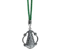 BDM - Pendentif Miroir de Voiture de la Virgen Del Roció avec Ruban Vert ou Rouge. - Modelo 3