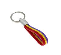 BDM Porte-clés drapeau républicain espagnol, deuxième république, homme et femme, rouge et jaune, élastique, clé, unisex, adultes, historiques, supporters politiques