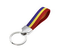 BDM Porte-clés Drapeau républicain Espagnol, Porte-clés république espagnole, Homme et Femme deuxième république.