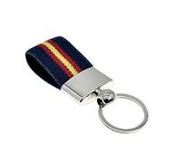 BDM - Porte-clés en Tissu Bleu avec Le Drapeau de l'Espagne pour Homme et Femme - Azul
