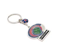 BDM Porte-clés Football FC Barcelone avec drapeau de Catalogne et ballon pour homme ou femme, un cadeau original pour les fans de l'équipe blaugrana, Modèle 3.