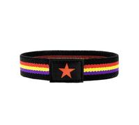 BDM Pulsera elástica de Hombre de la república Con Estrella, llavero. - Modelo 1
