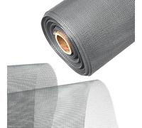 BDMRY Treillis métallique tissé en acier inoxydable, petit trou de 1 mm, treillis à fil fin, couvercle de drain 20 mailles, rouleau de treillis de remplacement pour les armoires de balcon 1x3m