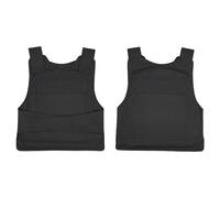 Bdneygtyr Gilet de protection pour homme avec gants de protection - Gilet de protection anti-perforation - Gilet pare-balles pour la sécurité de la police