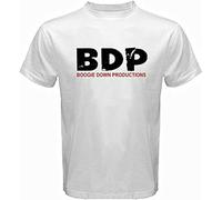 BDP Boogie Down Productions Rap Hip Hop Men's T-Shirt White L
