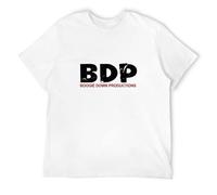 BDP Boogie Down Productions Rap Hip Hop Men's T-Shirt White S