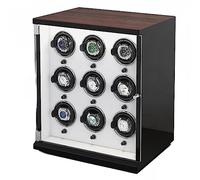 BDPRZGHGL Automatic Watch Winder Box for 1/2/4/6/9/12/16 Watches 5 Rotation Modes for Men's and Women's Watches Storage Display Box (Color : I)