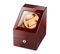 BDPRZGHGL Automatic Watch Winder with Extra Storages Spaces, Quiet Motors，Flexible Watch Pillows,4 Rotation Mode Setting，Fit Lady and Man Automatic Watch (Color : B, Size : 2+3)