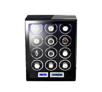 BDPRZGHGL Watch Winder for 12 Automatic Watches Luxury Mechanical Watch Storage Case with Japanese Motor LED Lights LCD Touch Screen Large Capacity Watch Display Box (Color : D)