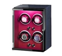 BDPRZGHGL Watch Winder for 4+0 Automatic Watches Storage Display Case Box Flexible Watch Pillows Luxury Leather Storage Case (Color : C, Size : 4+0)