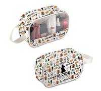 BDPWSS Cadeaux inspirés du film magique All We Have To Decide Is What To Do With The Time That Is Given Us Trousse de maquillage pour les fans, Avoir décidé MB