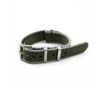 BDSHGRDH Accessoires de montres en nylon avec bracelet Nato de qualité supérieure(Green Gray Edge,22mm)