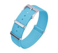 BDSHGRDH bracelet de montre, Bracelet de montre, bracelet en nylon côtelé for accessoires tissu(Sku Blue,22mm)