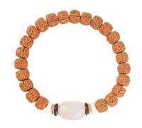 BDSHGRDH bracelets à perles, Petit bracelet Vajra Bodhi, délicat à motif d'écailles de dragon, 8 x 10 mm