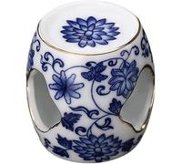 BDSHGRDH Brûleur d'encens, Bougeoir en céramique for Bougie Chauffe-Plat, diffuseur d'huiles essentielles et d'aromathérapie