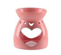 BDSHGRDH Brûleur d'encens, Bougeoir en céramique Forme de cœur, Joli bougeoir, Support for huiles essentielles