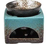BDSHGRDH Brûleur d'encens, Chauffe-Huile parfumée en céramique de Style Chinois for apaiser Les nerfs