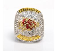 BDSHGRDH elden ring， Bague de championnat football du 58e Super Bowl KC, bague, coffret cadeau en bois, souvenir collection