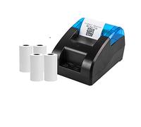 BDSHGRDH Imprimante Photo, Imprimante de Bureau POS 58 mm, imprimante reçus USB Bluetooth, Impression factures Cuisine for Restaurants(USB and Bluetooth 4Rolls)