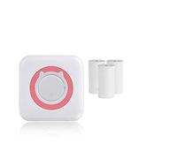 BDSHGRDH Imprimante Photo, Mini imprimante Portable à Rouleaux de Papier 57 mm, Impression Poche, Connexion sans Fil, ajout d'un Effet 3Blue(PK add 3Blue Effect)