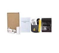 BDSHGRDH Imprimante Photo, Mini-imprimante Portable sans Fil Bluetooth 58 mm(Yellow Printer)