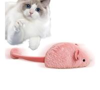 BDSHGRDH Jouets pour Chat, Souris réalistes for Chats | Jeu interactif de Fournitures Chasse mâcheurs élastiques