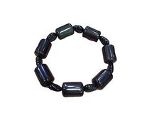 BDSHGRDH obsidienne, Bracelet en obsidienne naturelle, jonc ocre coloré for homme