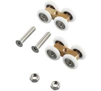 BDSHGRDH roulettes, Silent for Shower Room, Adjustable and Long Lasting Performance