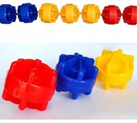 BDSHGRDH séparateur de couloirs， Cordes de bouée Fendues for eaux Peu Profondes/Cours d'eau Câbles métalliques Rouges, Bleus et Jaunes for Zones baignade Barrières sécurité(Nylon Rope,5m/16.4ft)