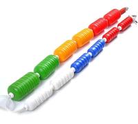 BDSHGRDH séparateur de couloirs， Séparateurs de couloirs Piscine Professionnels for spas et piscines Peu Profondes, Kits Cordes sécurité flotteurs(6cm,50/164.04FT)