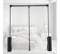 BDSHGRDH Tringle de penderie, Extendable Wardrobe Lift Pull Down Closet Rod, Aluminium Retractable Cabinet Rail Lifter Clothes Hanger Liftable Clothing Finishing Rack