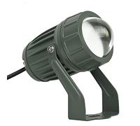 BDSHL Projecteurs à Longue portée à Faisceau Lumineux à LED, projecteur extérieur 10W AC85-265V IP65, Distance d'irradiation étanche 100M, 6 Couleurs (Color : Red)