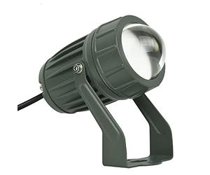 BDSHL Projecteurs à Longue portée à Faisceau Lumineux à LED, projecteur extérieur 10W AC85-265V IP65, Distance d'irradiation étanche 100M, 6 Couleurs (Color : White)