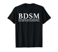 BDSM Drôle Acronyme Développement Commercial Marketing des Ventes Jeu de Mots T-Shirt