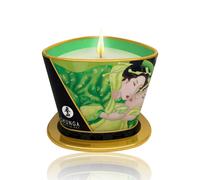 BDSM Wax Play - Chandelle de massage Shunga - Exotic Green Tea - Bougie de massage