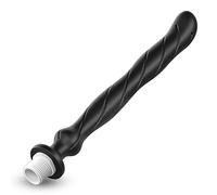 BDSMAGE 27 cm Douche Anale en Silicone, Lavement du Côlon avec 5 Trous, Nettoyeur Portable Douche Vaginale Jouets Sexuels Anaux pour Hommes et Femmes