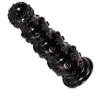 BDSMAGE Plug Anal avec Ventouse, Gode Anal Tentaculaire Monstre, Perles Anales Masturbateur Jouet Plaisir érotique pour Femmes et Hommes Sexes (Noir, M)