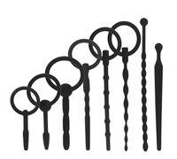 BDSMJOY 8 PCS Sonde Uretre Pénis Plug Uretre - Stimulateur Masseurs de Prostate,Masturbateurs Masculins Dilatateurs Urétraux Bouchon Pénien Urétral,Sex Toys Masturbâteur Homme Dilateur Urètre