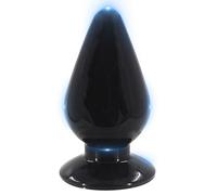 BDSMJOY Plug Anal Plug Anale,Ecarteur Homme,Extenseur Femme,Godes Butt Plug Femme Débutante,Plug Gode Ventouse,Perles anales Sex Toys Anals,Godemichets Godes Ceintures Plug Geant (Noir, S)