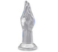 BDSMYOU 245 mm Gode en Forme de Main XXLGode Anal pour Fisting,Plug Anal avec Ventouse,Plug Anale,Masseurs Plug anal,Stimulation du point G/P,Sex Toys Anals,Jouet Sexualité Couple (A)