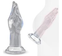 BDSMYOU 245 mm Gode en Forme de Main XXLGode Anal pour Fisting,Plug Anal avec Ventouse,Plug Anale,Prostate Homme Extenseur Femme,Stimulation du point G/P,Sex Toys Anals,Jouet Sexualité Couple (A)