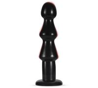 BDSMYOU 3.0 Perles Anales Gode Anale,Extenseur Homme,200mm Extra Dick Plug Anal avec 3 Anal Beads,Perles Plug Femme Débutante,Godemichets Plug Gode Ventouse,Sex Toys Anals Godes Plug Anale (Noir, S)