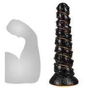 BDSMYOU 380 mm Sex Toys Gode Anale,Extenseur Homme,Plug Anal Femme,Godemichets Plug Anale avec Ventouse,Gode XXL Enorme,Masturbateur Stimulateur Prostate G/P Point,Jouet Sexualité Couple (A)