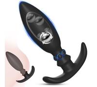 BDSMYOU 4.0 Plugs Anals Plug Anal Sex Toys Anals,Butt Plug avec Perles Anales Internes & Ancre Extra Large,Gode Anale Plug Anale,Prostate Homme,Plug Anale,Extenseur Femme,Gode Anal Godemichets (L)