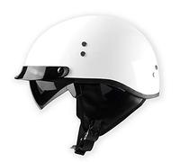 BDTOT Casque Bol Moto Homologué ECE Vintage Mobylette Demi Jet Casque de Moto à Face Ouverte avec Dégagement Rapide de Lunettes Cour Cruiser Dapté à La Conduite en Extérieur