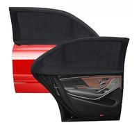BDVIK 2 Pièces Pare Soleil Voiture Bébé pour BMW X1 E84 2010 2011 2012 2013 2014 2015,Pare Soleil Voiture,UV Protection Anti Moustiquaire Chaussette Voiture Soleil,A/Front Window