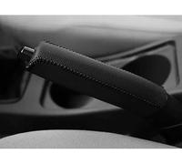 BDVIK Couverture De Frein à Main Voiture pour Peugeot 207CC 2009 2010 2011 2012 2013 2014,Cuir Handbrake Cover Protecteur PoignéE Anti DéRapant Auto IntéRieur Accessoires,A/Black Line