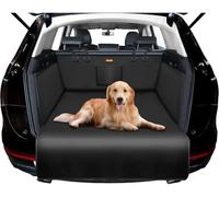 BDVIK Protection Coffre Voiture Chien pour Renault Kadjar 2015 2016 2017 2018 2019 2020 2021 2022,Anti Déchirure et Imperméable,Lavable Tapis Housse Protection Coffre Voiture,A/Orange