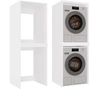 BDW Armoire de Machine à Laver et sèche-Linge - 180 x 64 x 64 cm - Pola Twin
